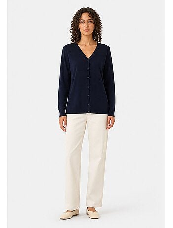 Chaleco cardigan kebello