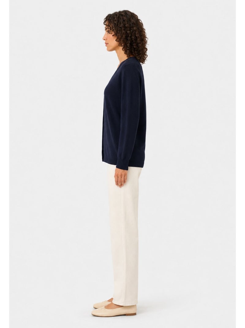 Chaleco cardigan kebello Azul marino - Kiabi
