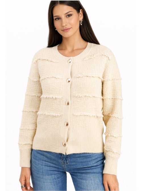 Chaleco Cardigan Kebello - Kiabi