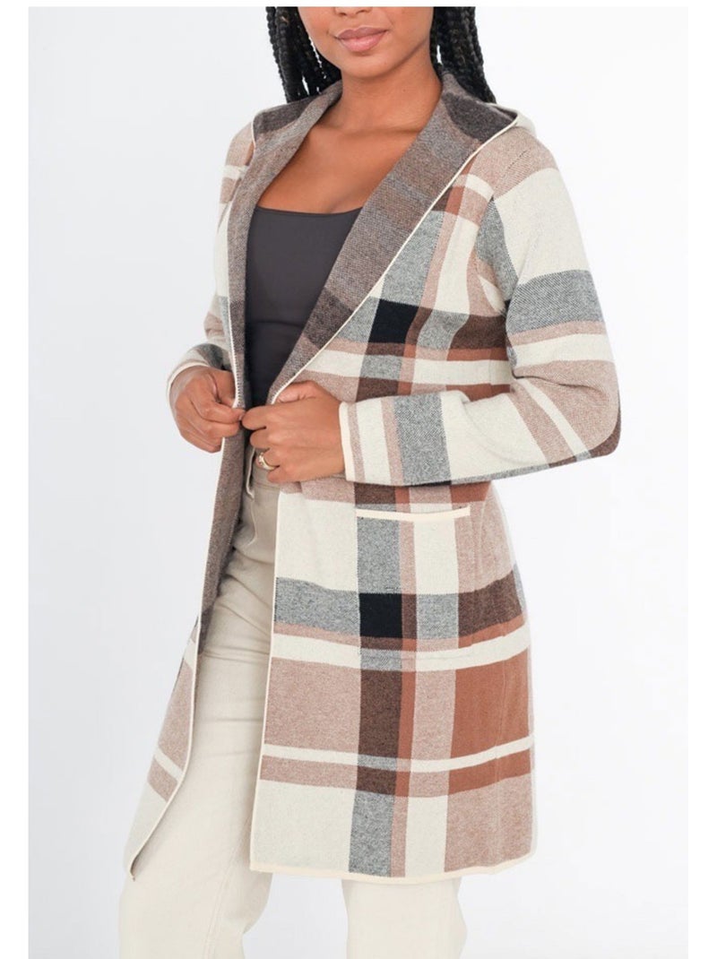 Chaleco Cardigan Kebello Beige - Kiabi