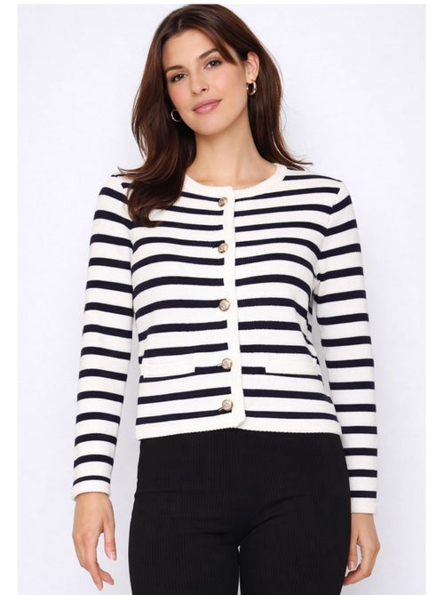 Chaleco Cardigan Kebello - Kiabi