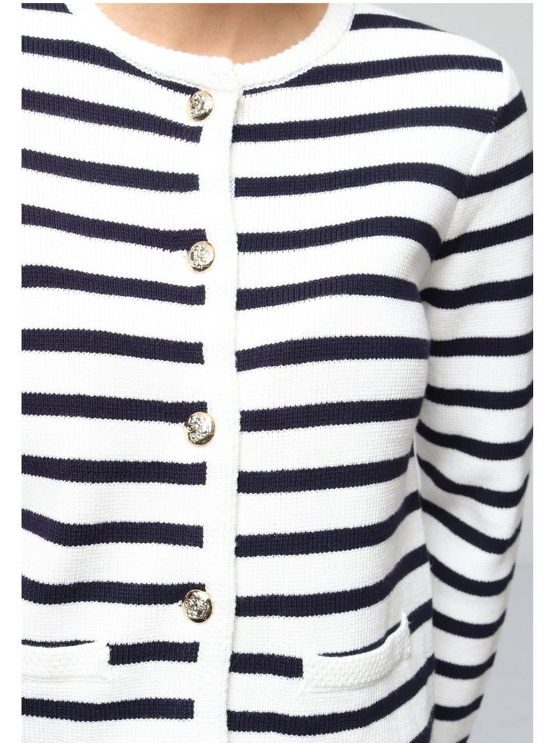 Chaleco Cardigan Kebello Blanco - Kiabi
