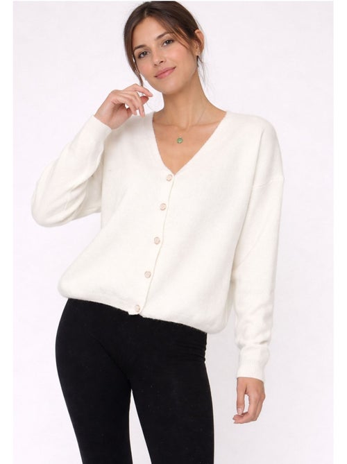 Chaleco Cardigan Kebello - Kiabi