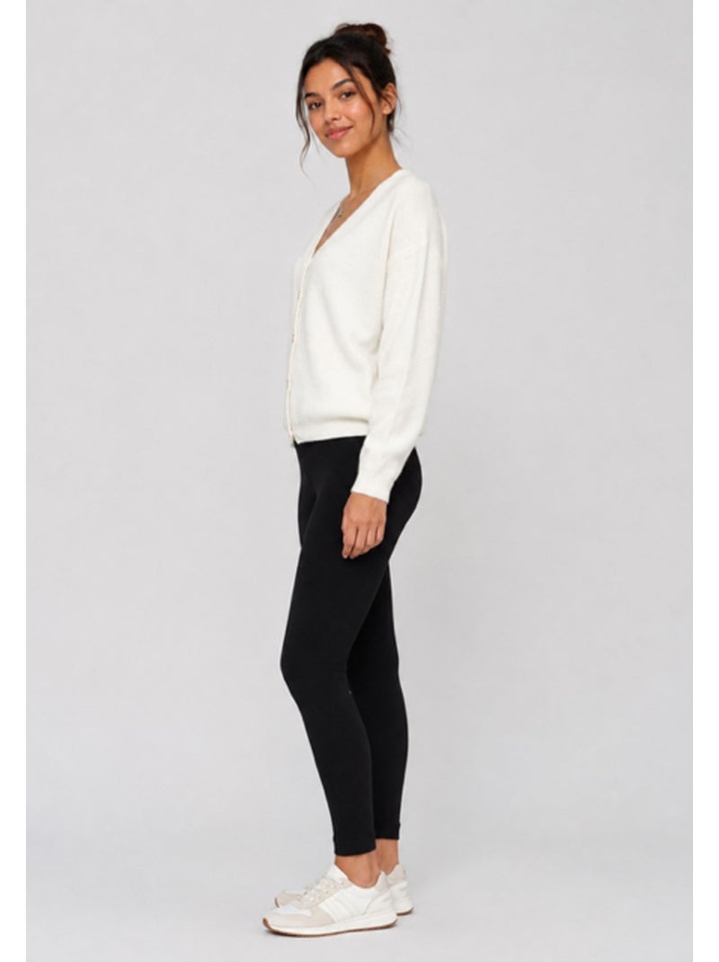 Chaleco Cardigan Kebello Blanco - Kiabi