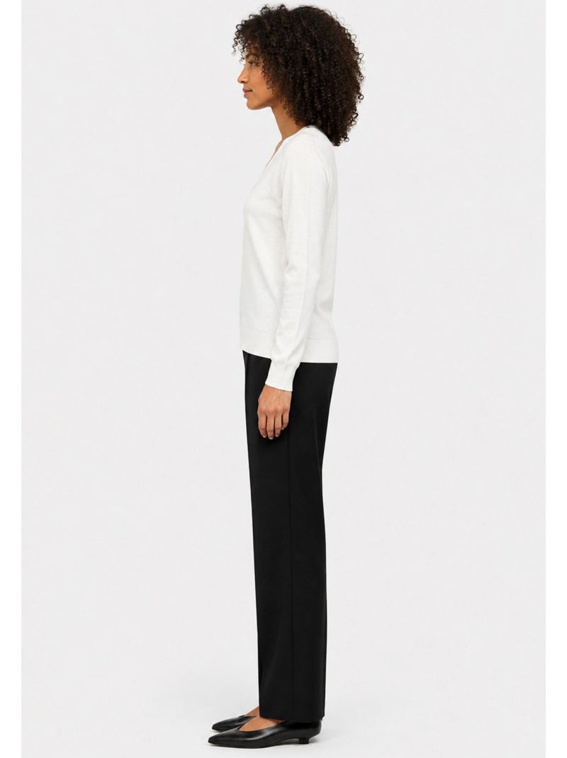 Chaleco cardigan kebello Blanco - Kiabi