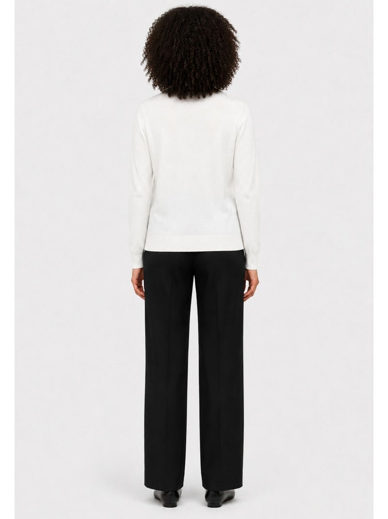 Chaleco cardigan kebello Blanco - Kiabi