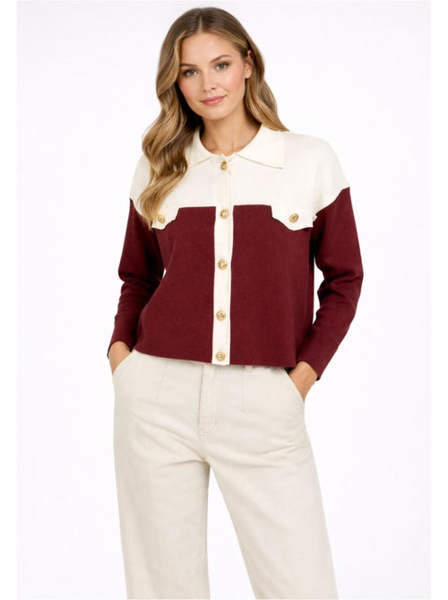 Chaleco Cardigan Kebello - Kiabi