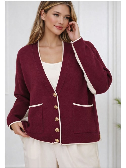 Chaleco Cardigan Kebello - Kiabi