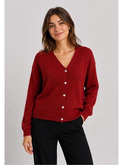 Chaleco Cardigan Kebello - Kiabi