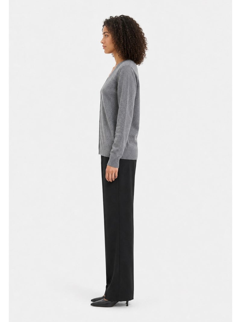 Chaleco cardigan kebello Gris antracita - Kiabi