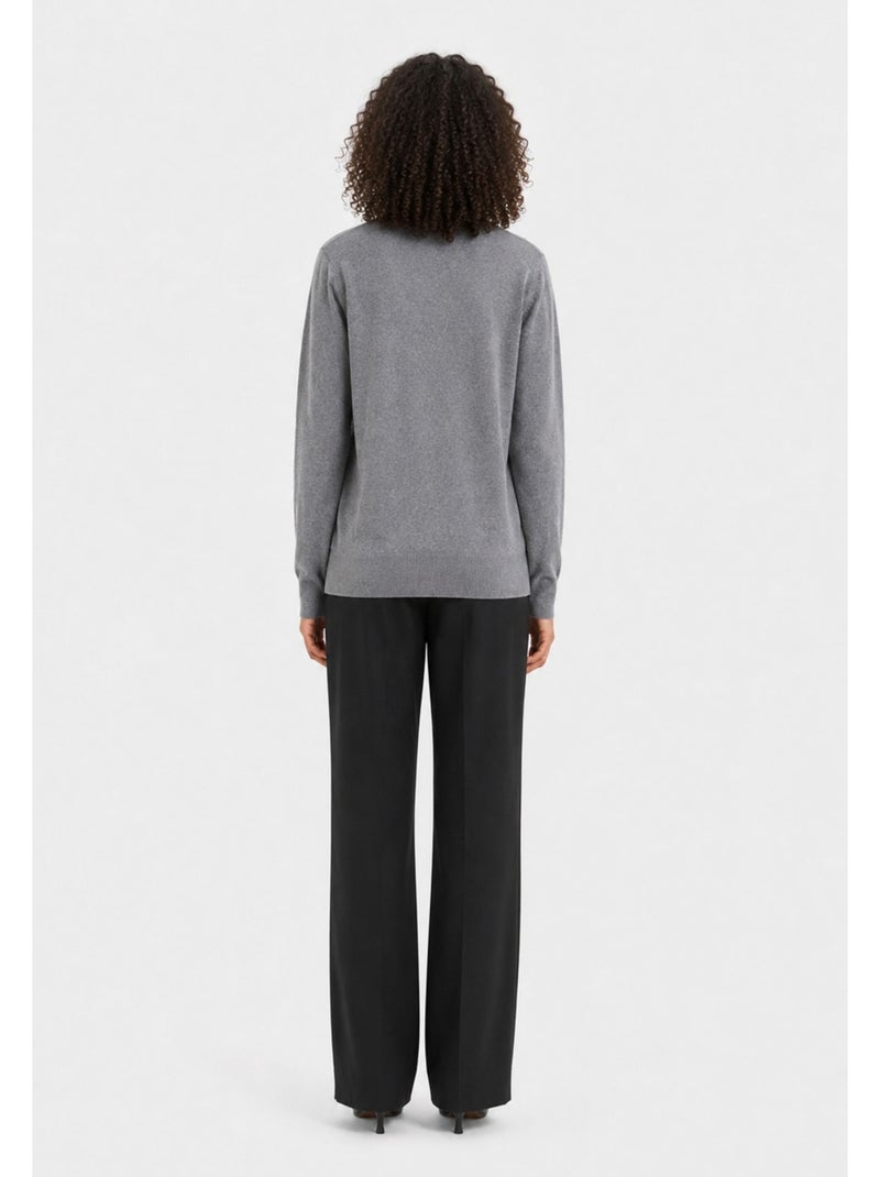 Chaleco cardigan kebello Gris antracita - Kiabi
