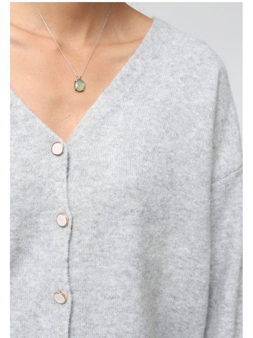 Chaleco Cardigan Kebello - Kiabi