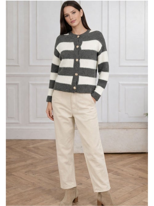 Chaleco Cardigan Kebello - Kiabi