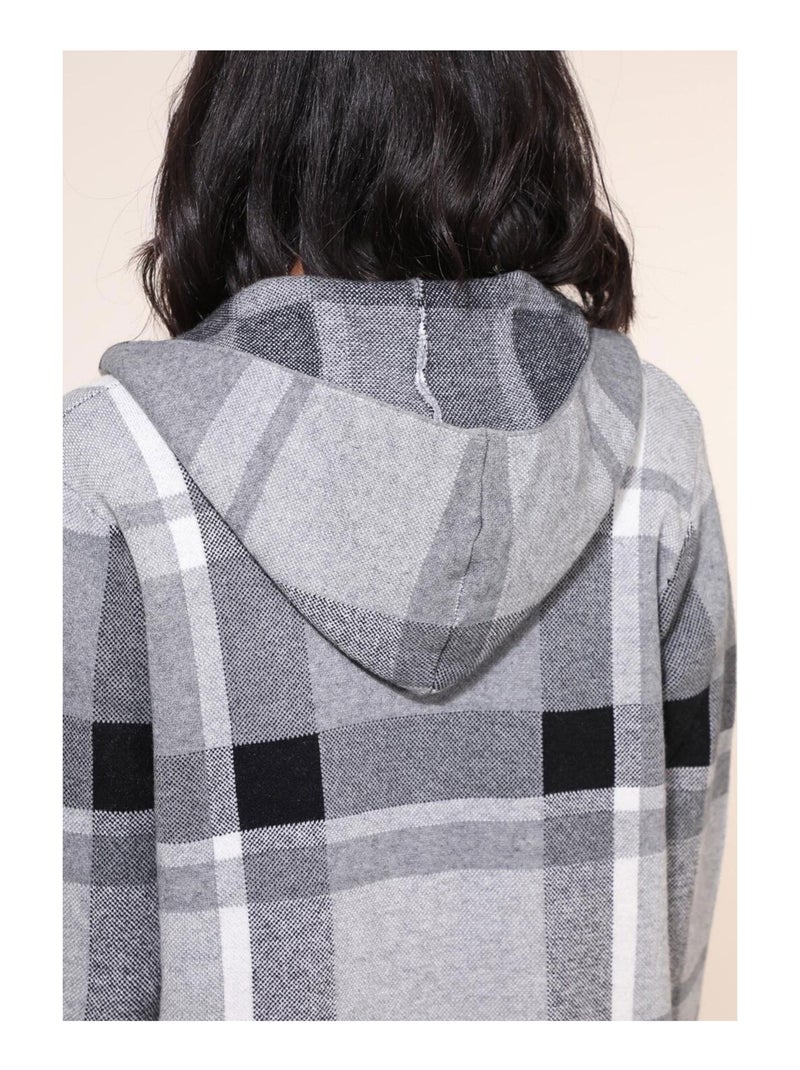 Chaleco Cardigan Kebello Gris - Kiabi