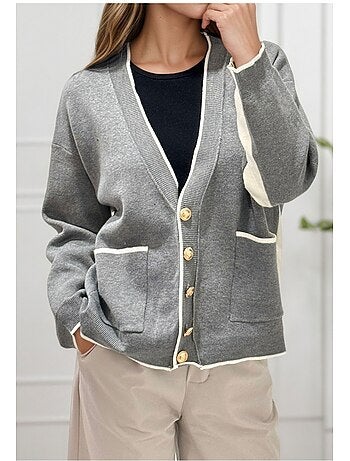 Chaleco Cardigan Kebello