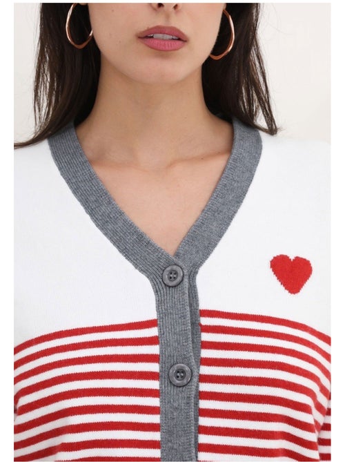 Chaleco Cardigan Kebello - Kiabi