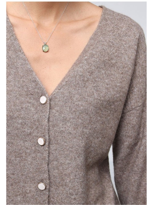 Chaleco Cardigan Kebello - Kiabi