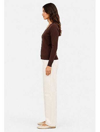 Chaleco cardigan kebello