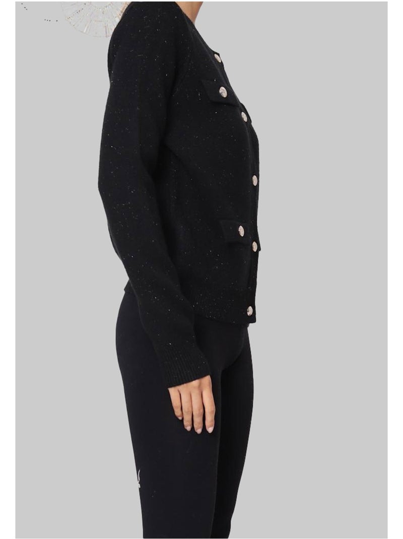 Chaleco Cardigan Kebello Negro Negro - Kiabi