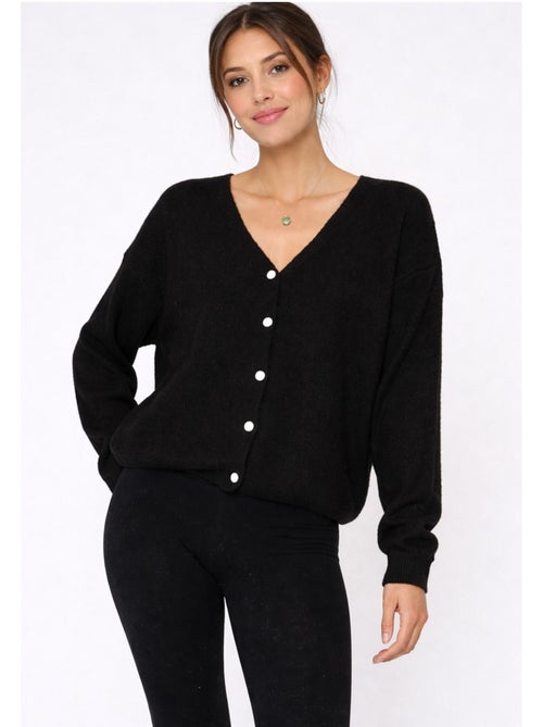 Chaleco Cardigan Kebello - Kiabi