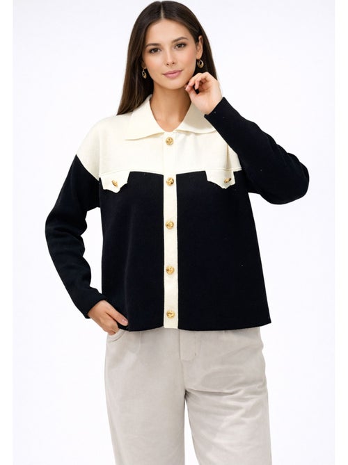 Chaleco Cardigan Kebello - Kiabi