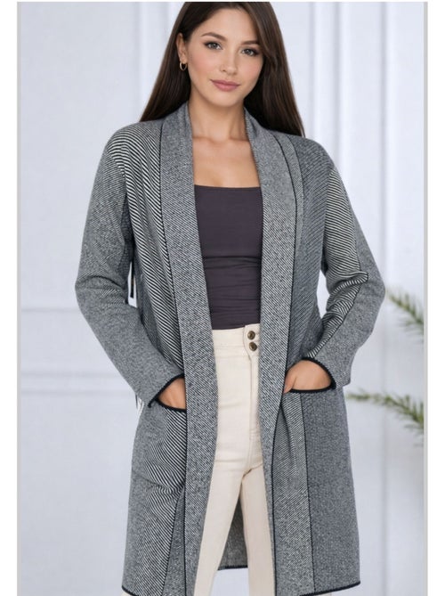 Chaleco Cardigan Kebello - Kiabi
