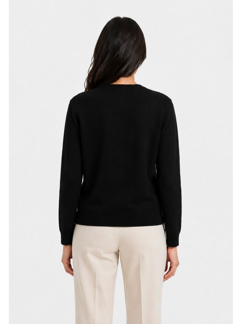Chaleco Cardigan Kebello Negro Negro - Kiabi