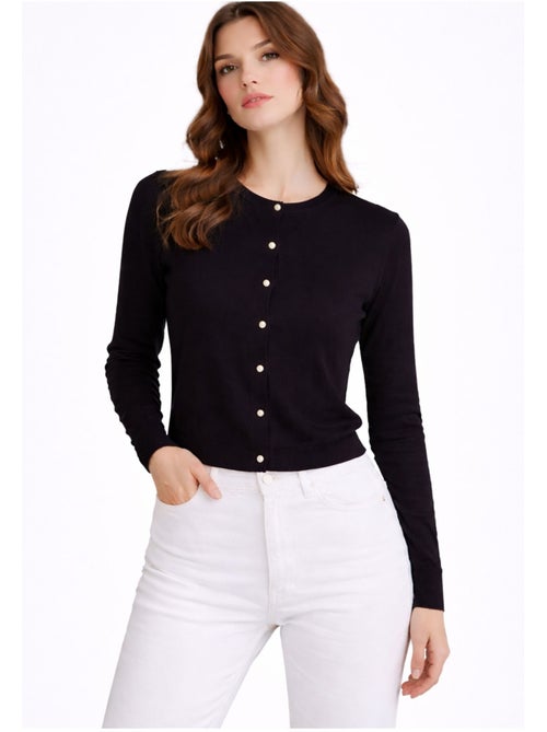 Chaleco Cardigan Kebello - Kiabi