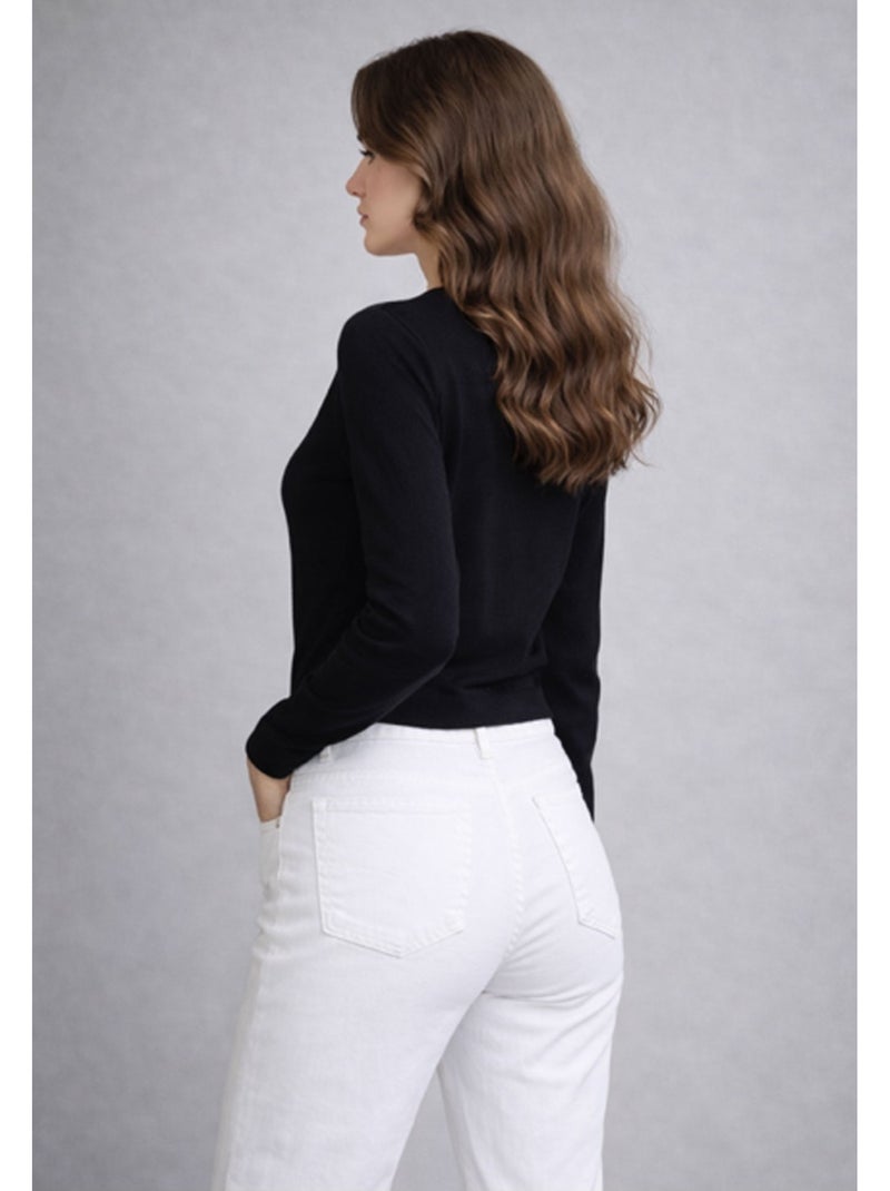 Chaleco Cardigan Kebello Negro Negro - Kiabi