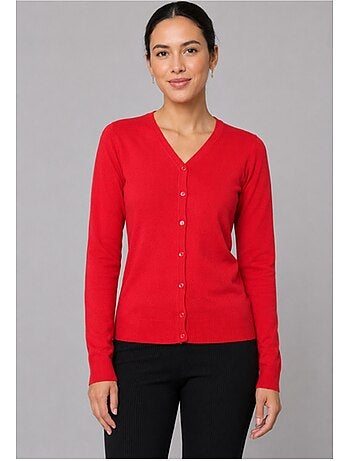 Chaleco cardigan kebello