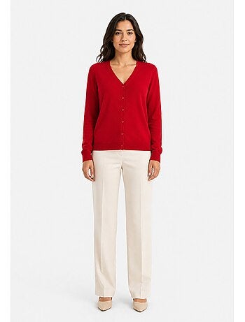 Chaleco cardigan kebello