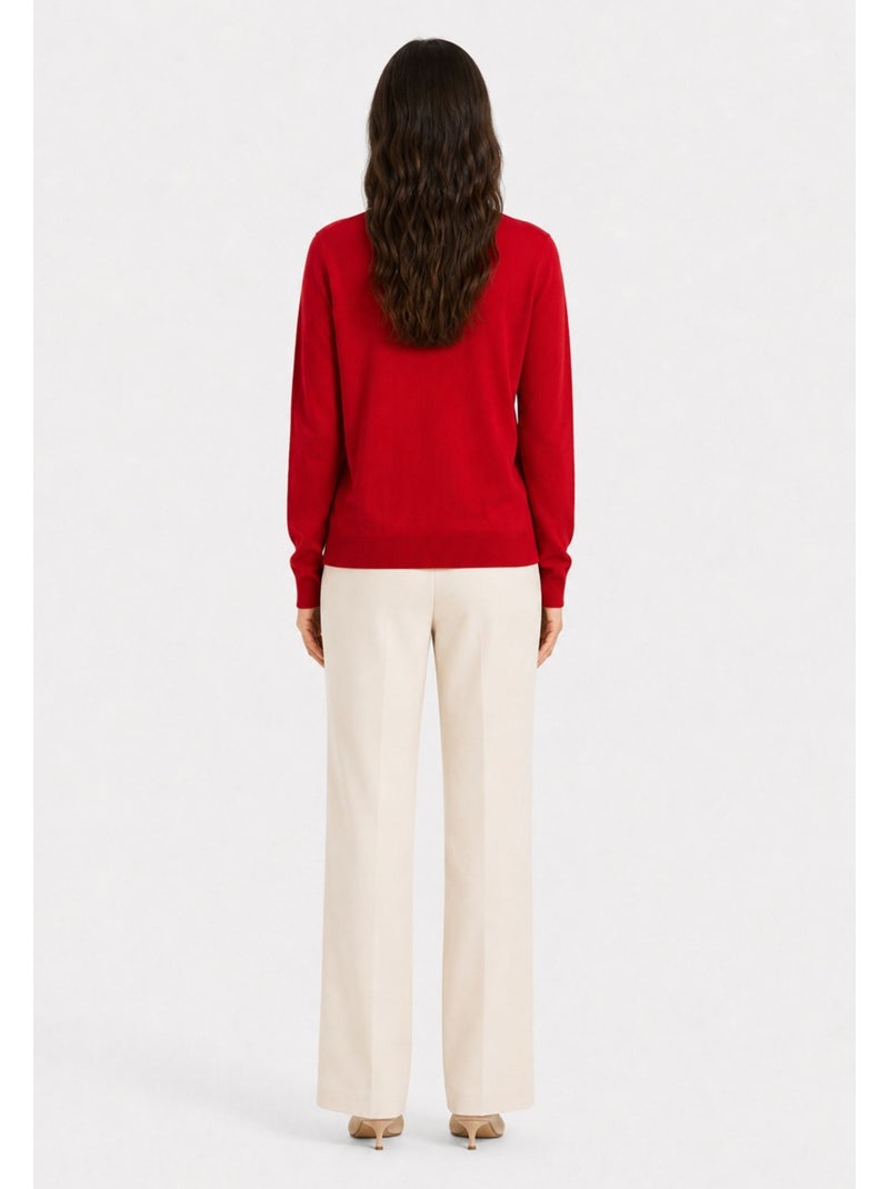 Chaleco cardigan kebello Rojo - Kiabi