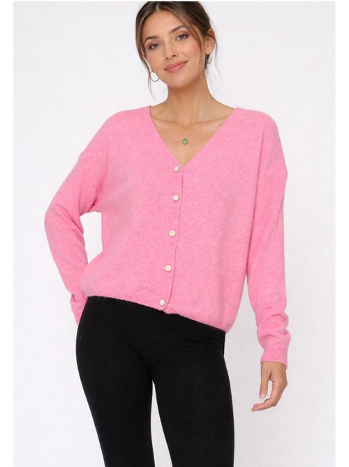 Chaleco Cardigan Kebello - Kiabi