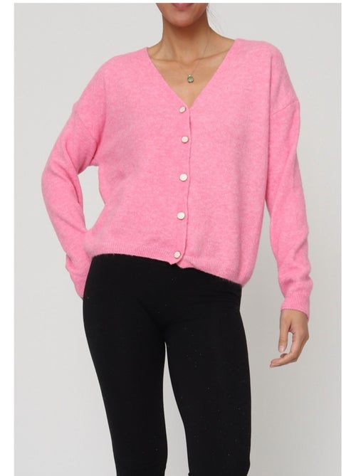 Chaleco Cardigan Kebello - Kiabi