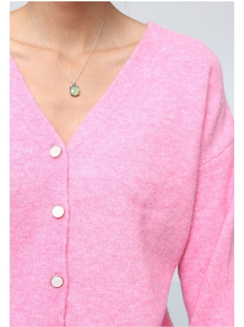 Chaleco Cardigan Kebello - Kiabi