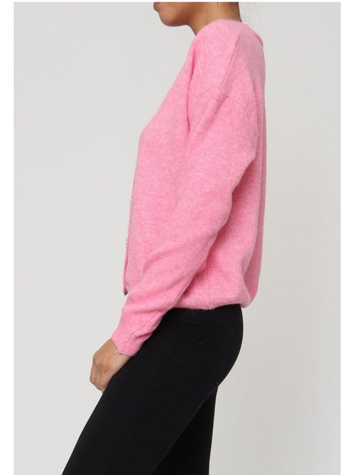 Chaleco Cardigan Kebello - Kiabi