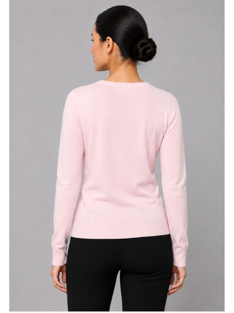Chaleco Cardigan Kebello Rosa - Kiabi