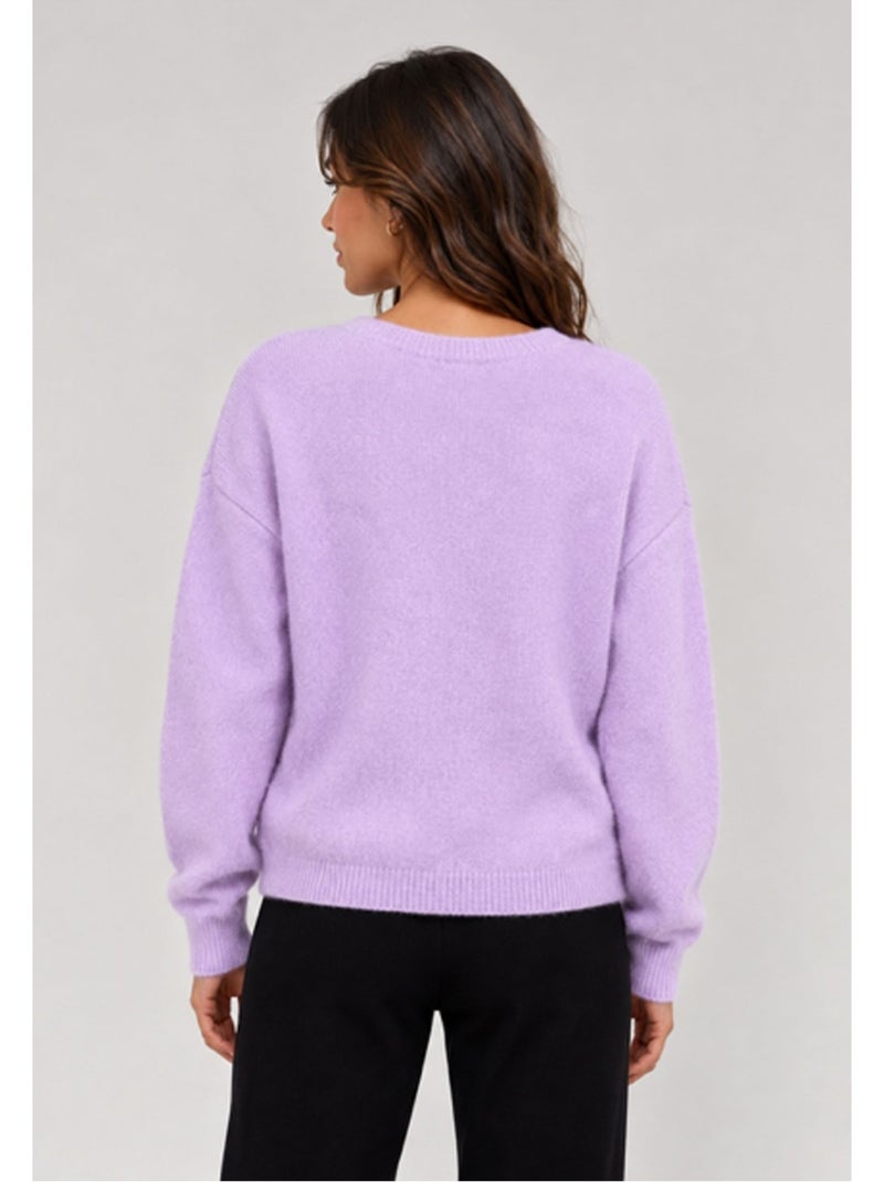 Chaleco Cardigan Kebello Violeta - Kiabi