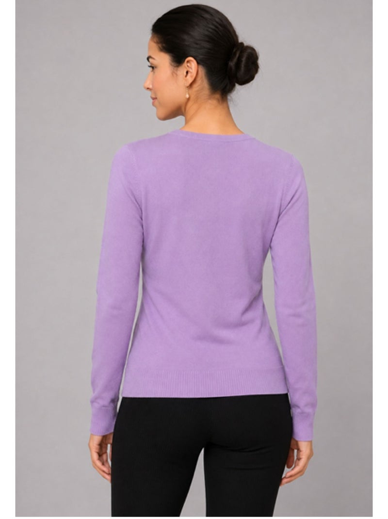 Chaleco Cardigan Kebello Violeta - Kiabi
