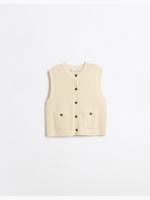 Chaleco clásico tejido, mo fashion - Kiabi