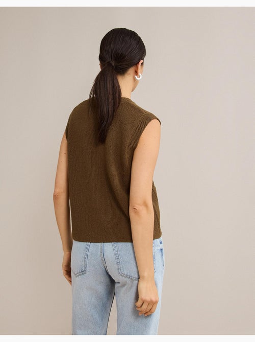 Chaleco clásico tejido, mo fashion - Kiabi