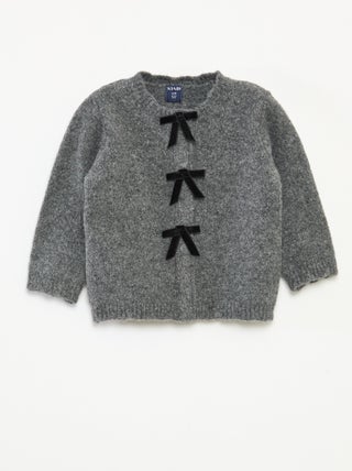 Chaleco con abertura de lazos