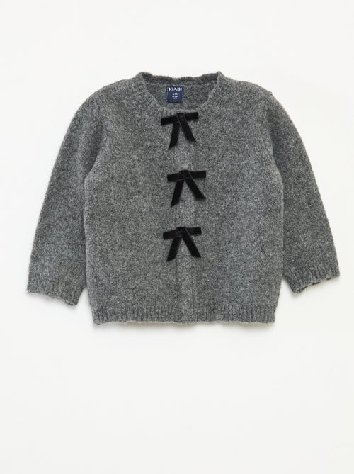 Chaleco con abertura de lazos - Kiabi