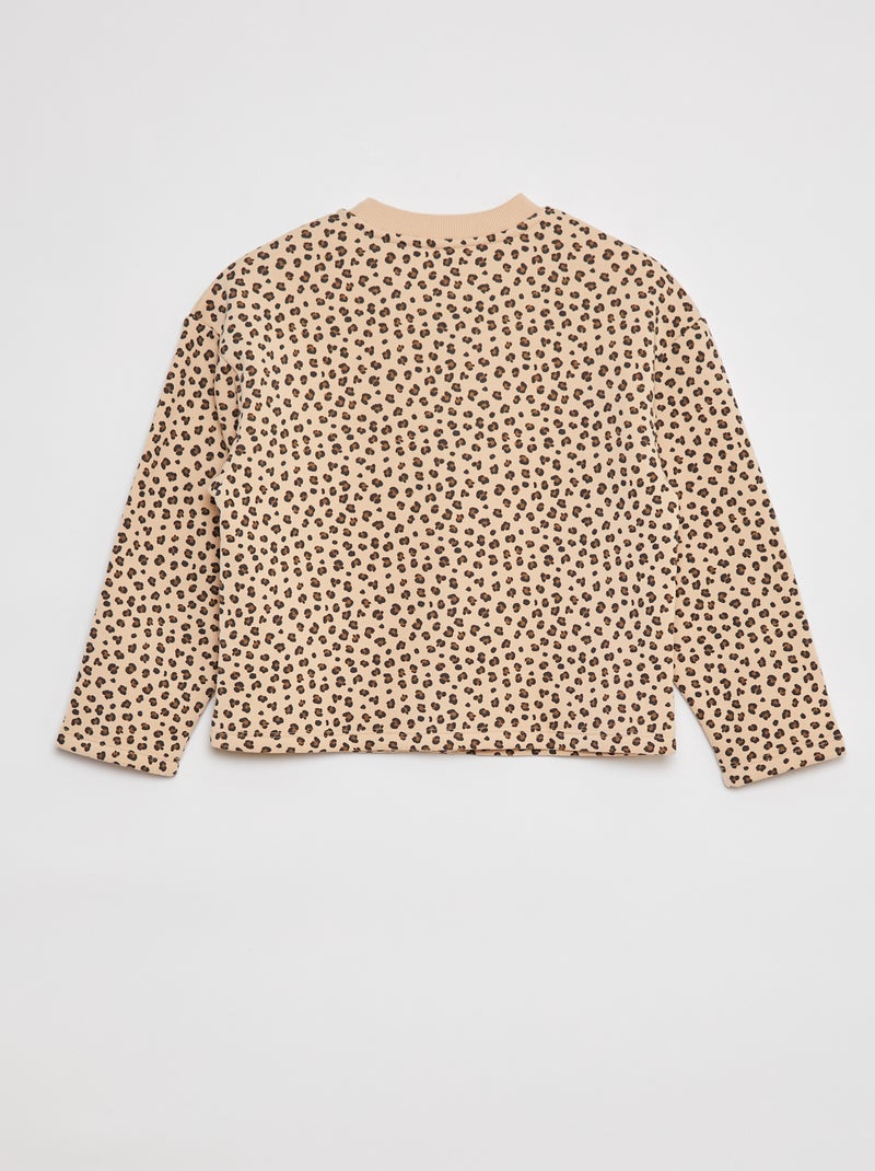 Chaleco con automáticos BEIGE - Kiabi