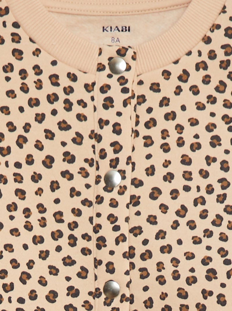 Chaleco con automáticos BEIGE - Kiabi