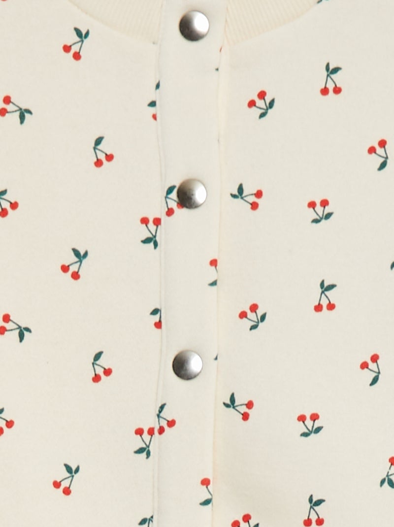 Chaleco con automáticos BLANCO - Kiabi