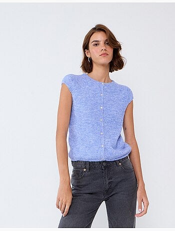 Chaleco con botones, mo fashion