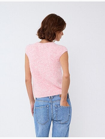 Chaleco con botones, mo fashion