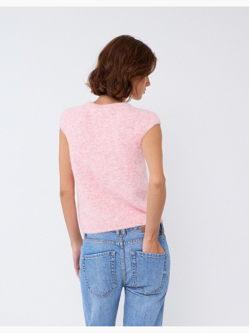 Chaleco con botones, mo fashion Naranja - Kiabi