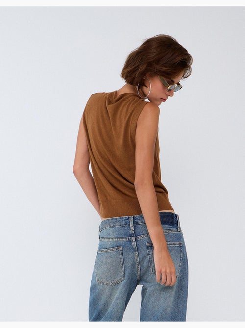 Chaleco con cachemir, mo fashion - Kiabi